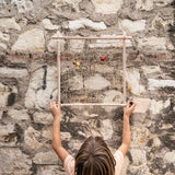 Frame with hemp cord