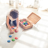 Coloured Rounds 30 pcs (6 colours)