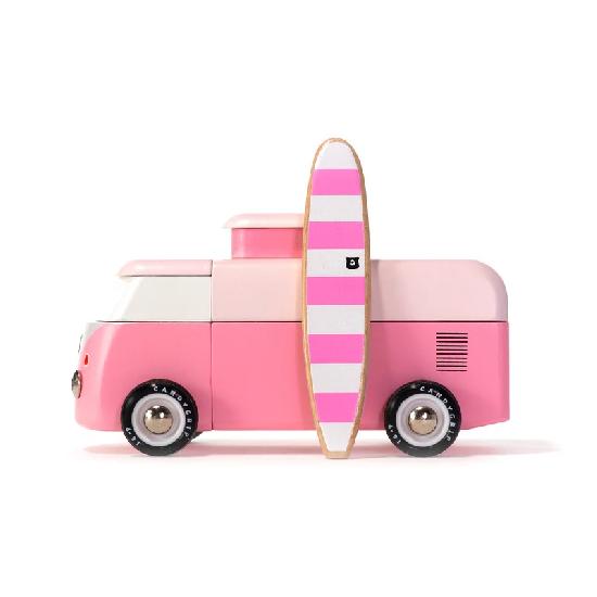 Americana - VW Beach Bus Pink