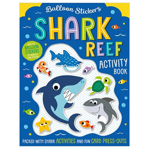 Balloon Stickers Shark Reef Activity Book