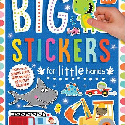 Big Stickers for Little Hands BLUE