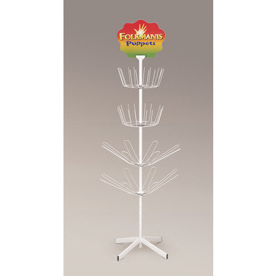 Puppet Display Rack - Metal Floor Spinner
