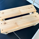 Cedar Perch Bench / Stool 21 x 12 x 10 - Just Playing