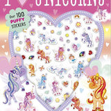 I Love Unicorns - PB w/Puffy Stickers