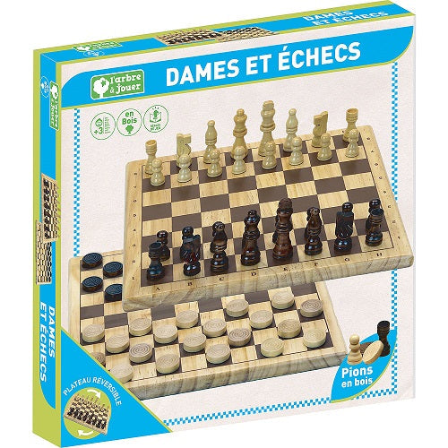 Game - Chess and Checkers - J8133