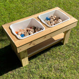 Cedar Sensory Play Table 18 inch - JP23-0118Blk