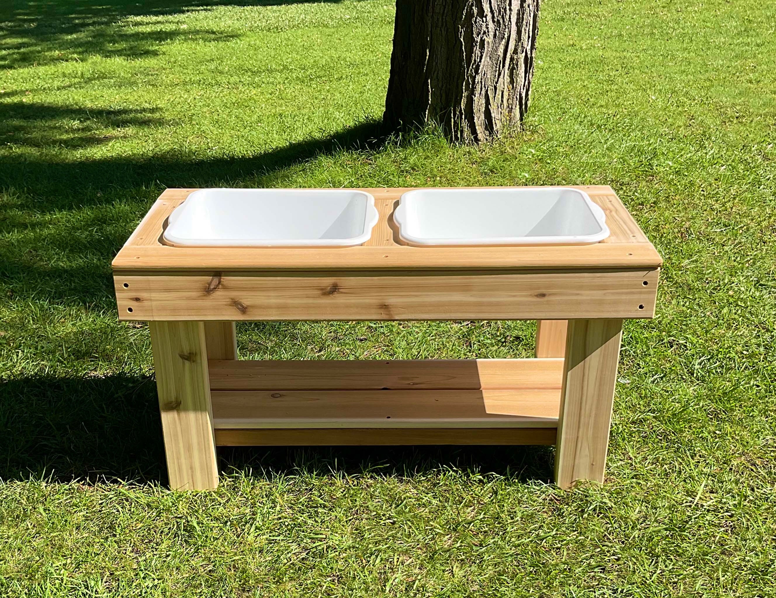 Cedar Sensory Play Table 20 inch - JP23-0220