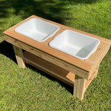 Cedar Sensory Play Table 18 inch - JP23-0118Blk