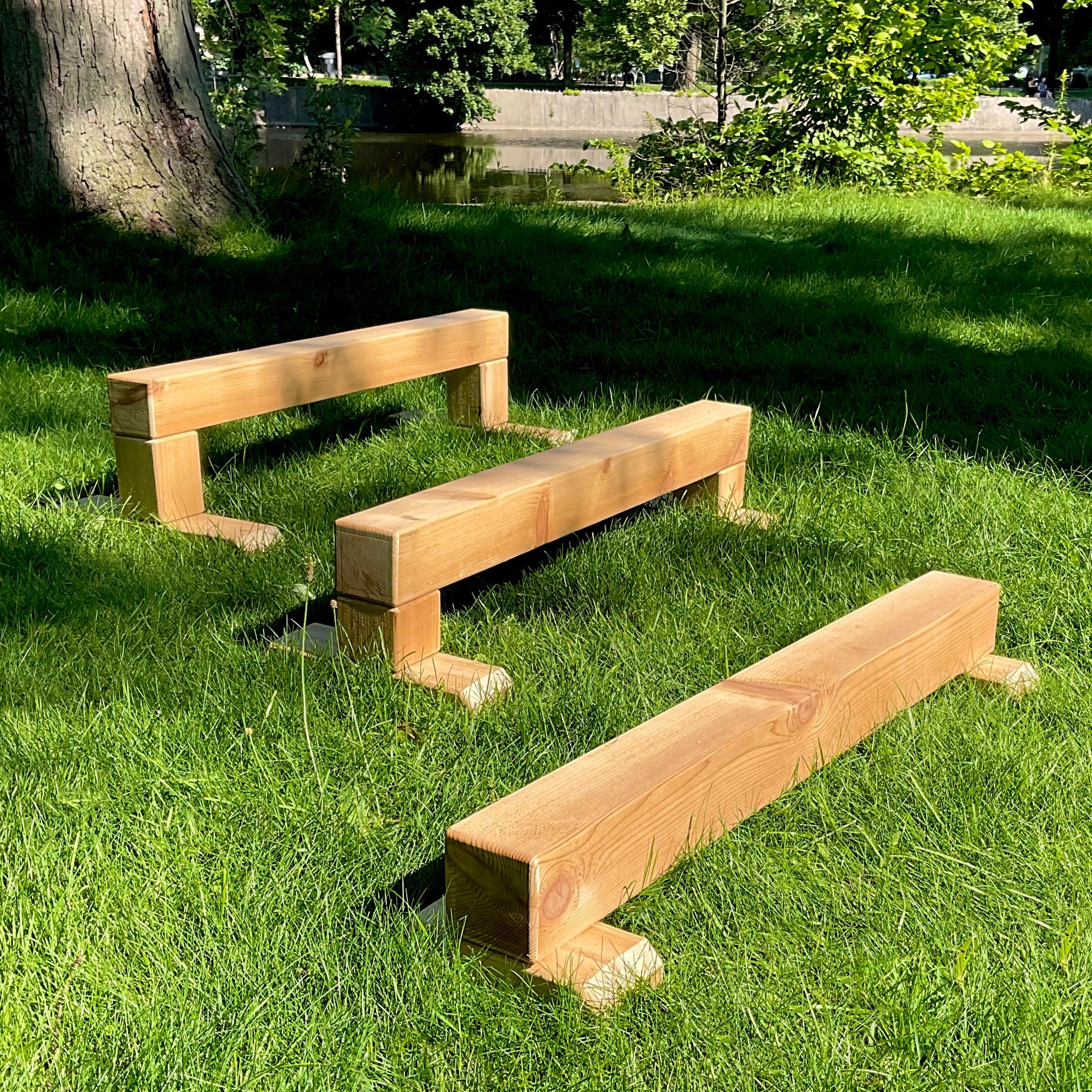 Cedar Balance Beams set of 3