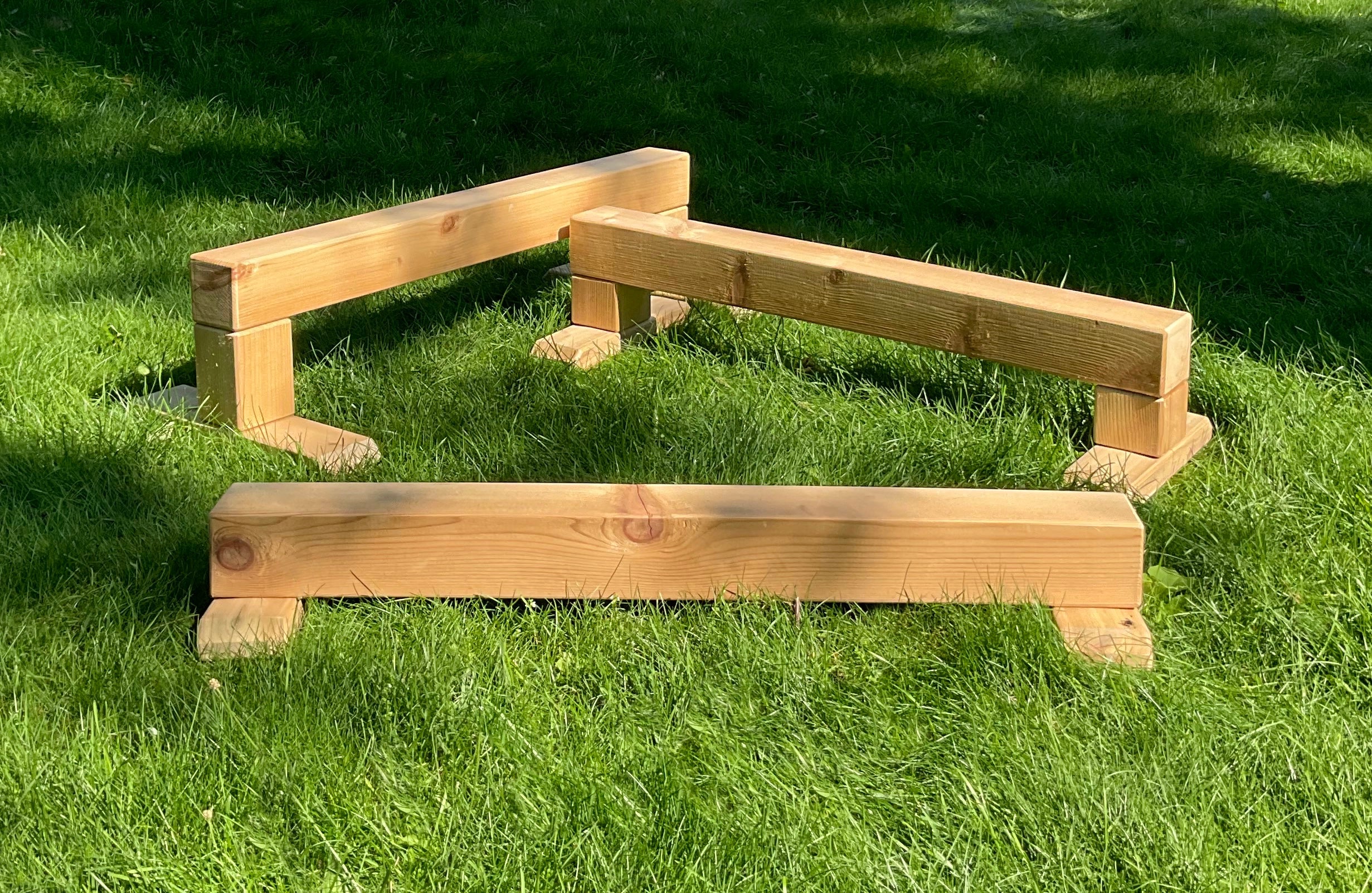 Cedar Balance Beams set of 3