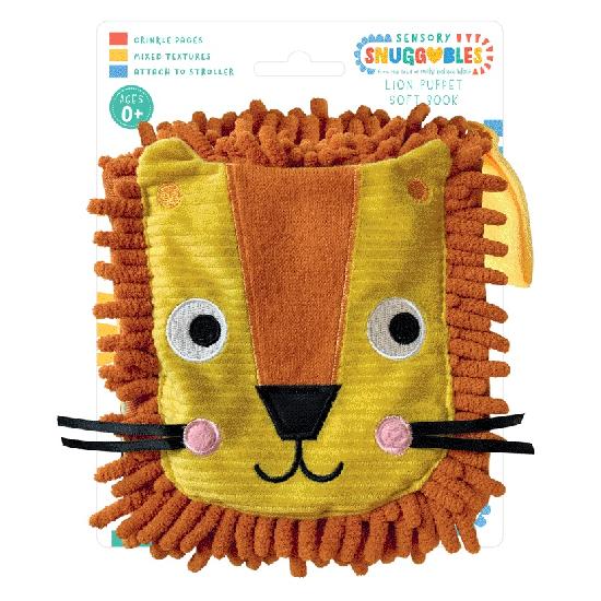 Lion Puppet Soft Book