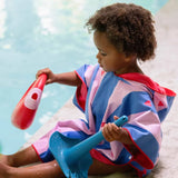 Beach / Bath Poncho Cherry