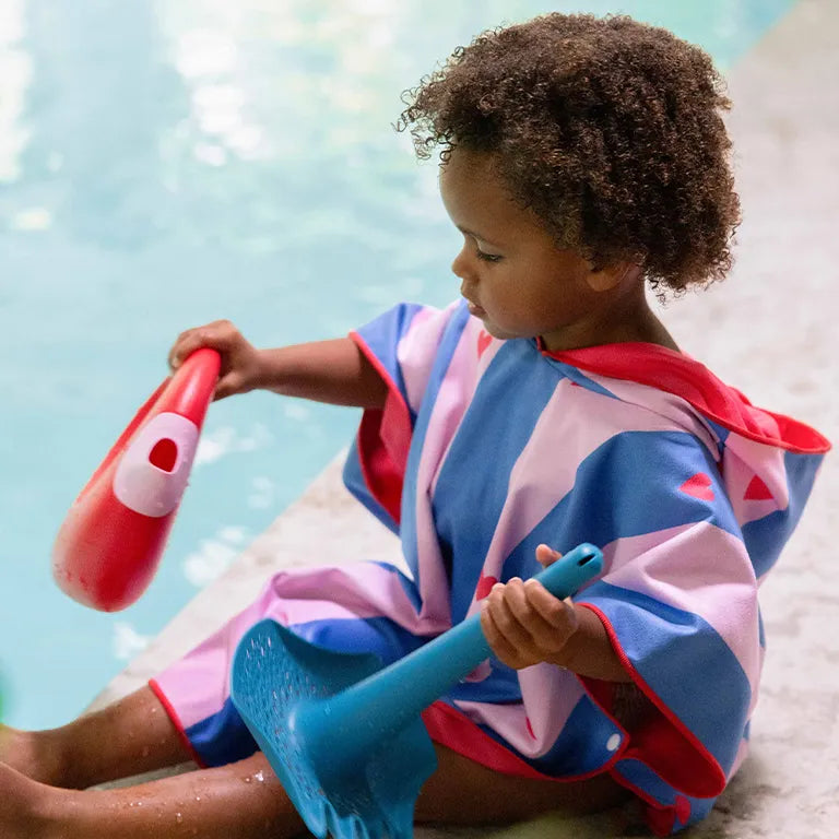 Beach / Bath Poncho Cherry