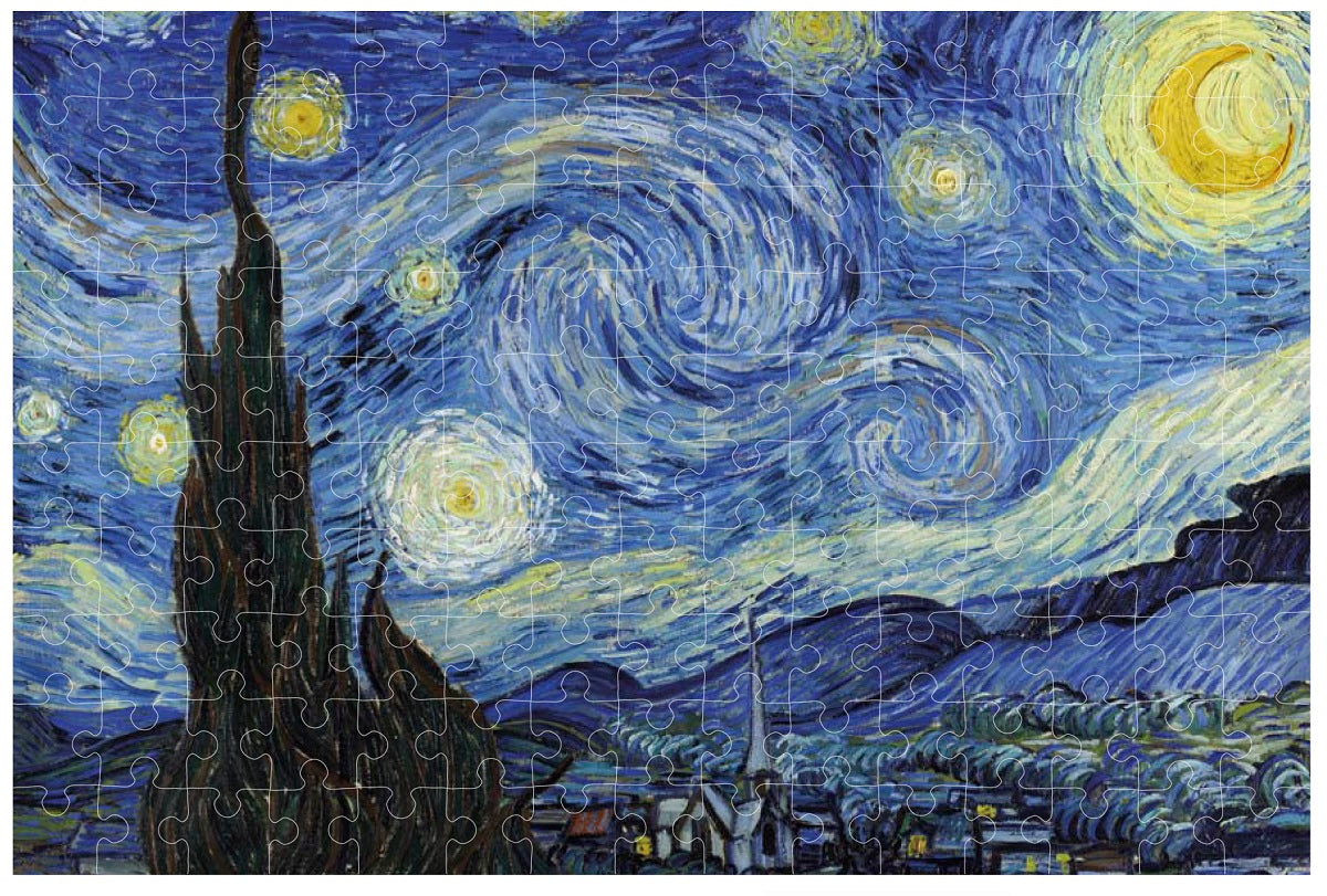 Micropuzzle - Van Gogh Starry Night 150pc