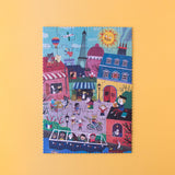 Puzzle - Night & Day in Paris Reversible 36pc