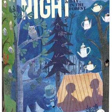 Puzzle - Night & Day in the Forest Reversible Puzzle