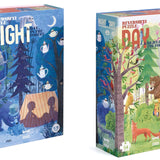 Puzzle - Night & Day in the Forest Reversible Puzzle