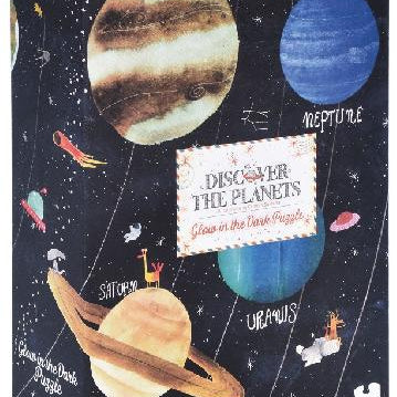 Puzzle - Discover the Planets Glow-in-the-Dark Puzzle