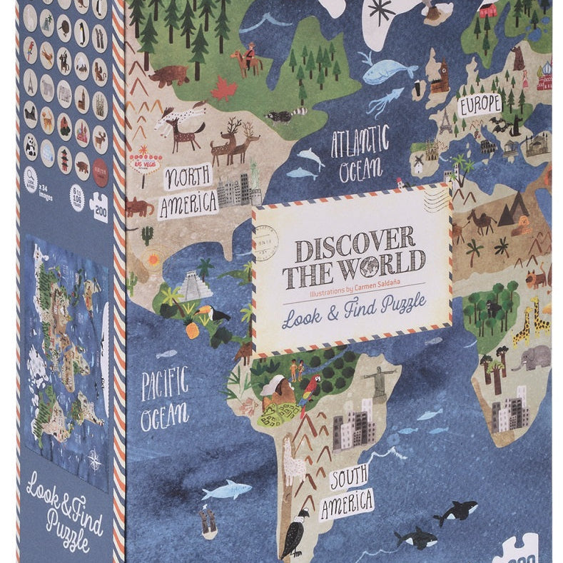 Puzzle - Discover the World