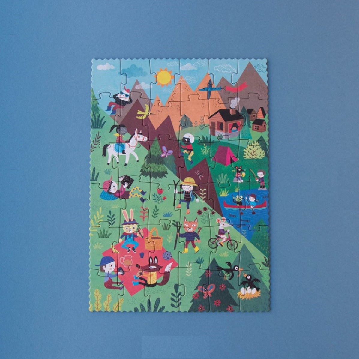 Puzzle - Let's Go To the Mountains