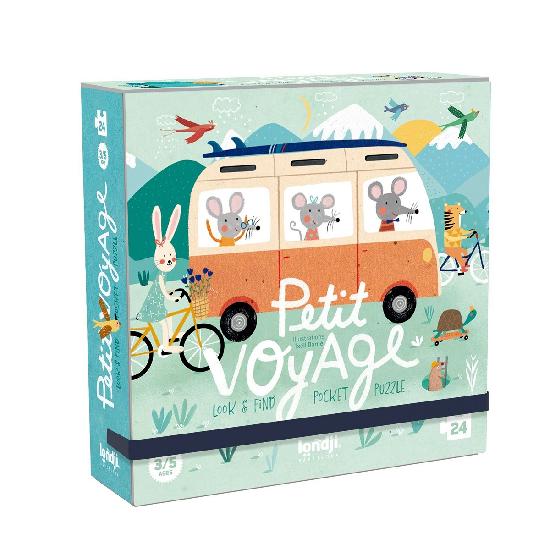 Pocket Puzzle - Petit Voyage Look & Find Pocket Puzzle