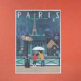 Puzzle - Paris La Ville Lumiere Reversible 350pc