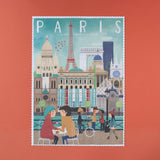 Puzzle - Paris La Ville Lumiere Reversible 350pc