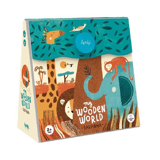 Wooden Toy - My Wooden World Savanna