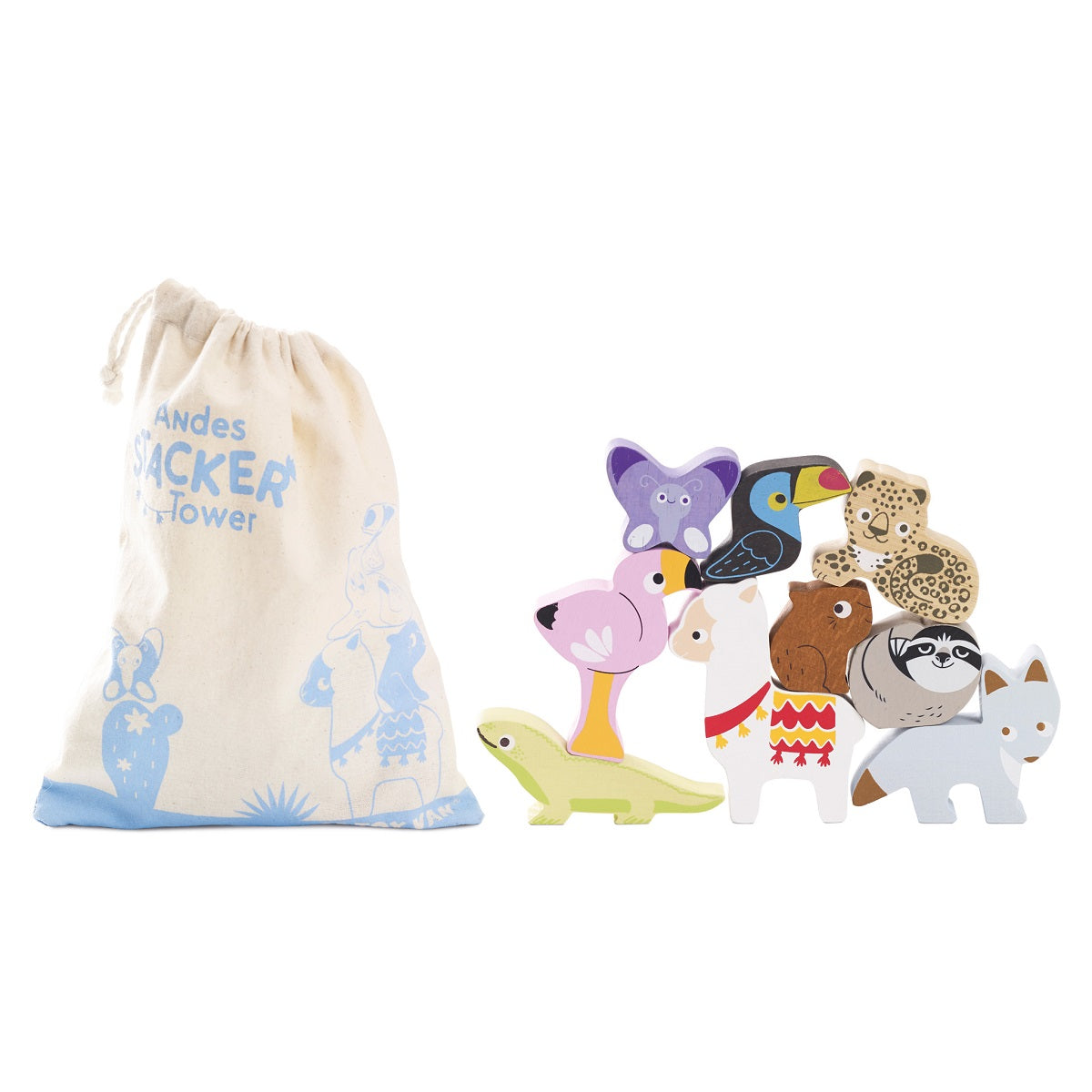 Baby and Toddler - Stacking - Andes Animals