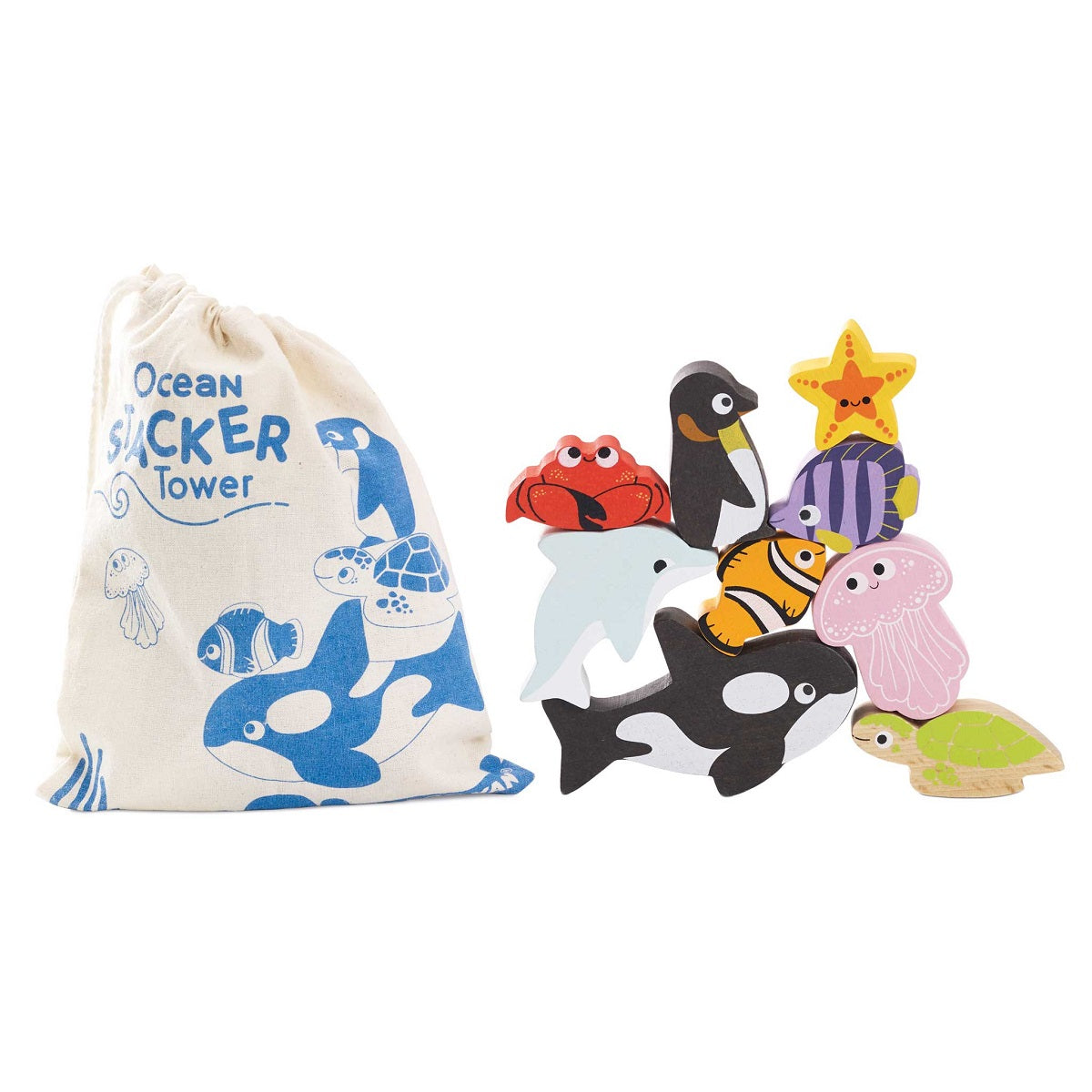 Baby and Toddler - Stacking - Ocean Animals