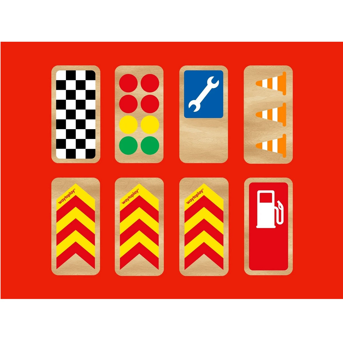 waytoplay - Road Blocks - Race Signs