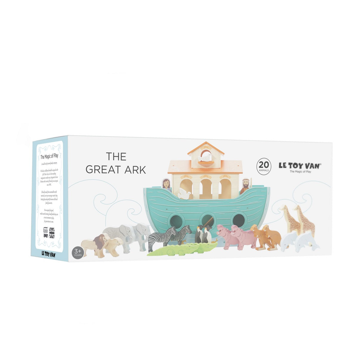 Le Toy Van - Baby and Toddler - Noah's Great Wooden Ark & Animals