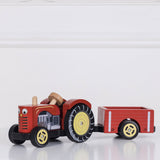 Farmyard Tractor and Trailer