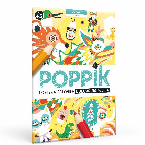 Colouring Poster Carnival