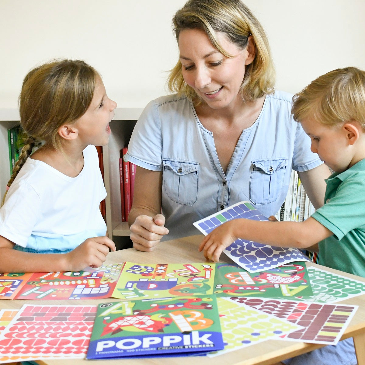 Sticker Panorama Letters