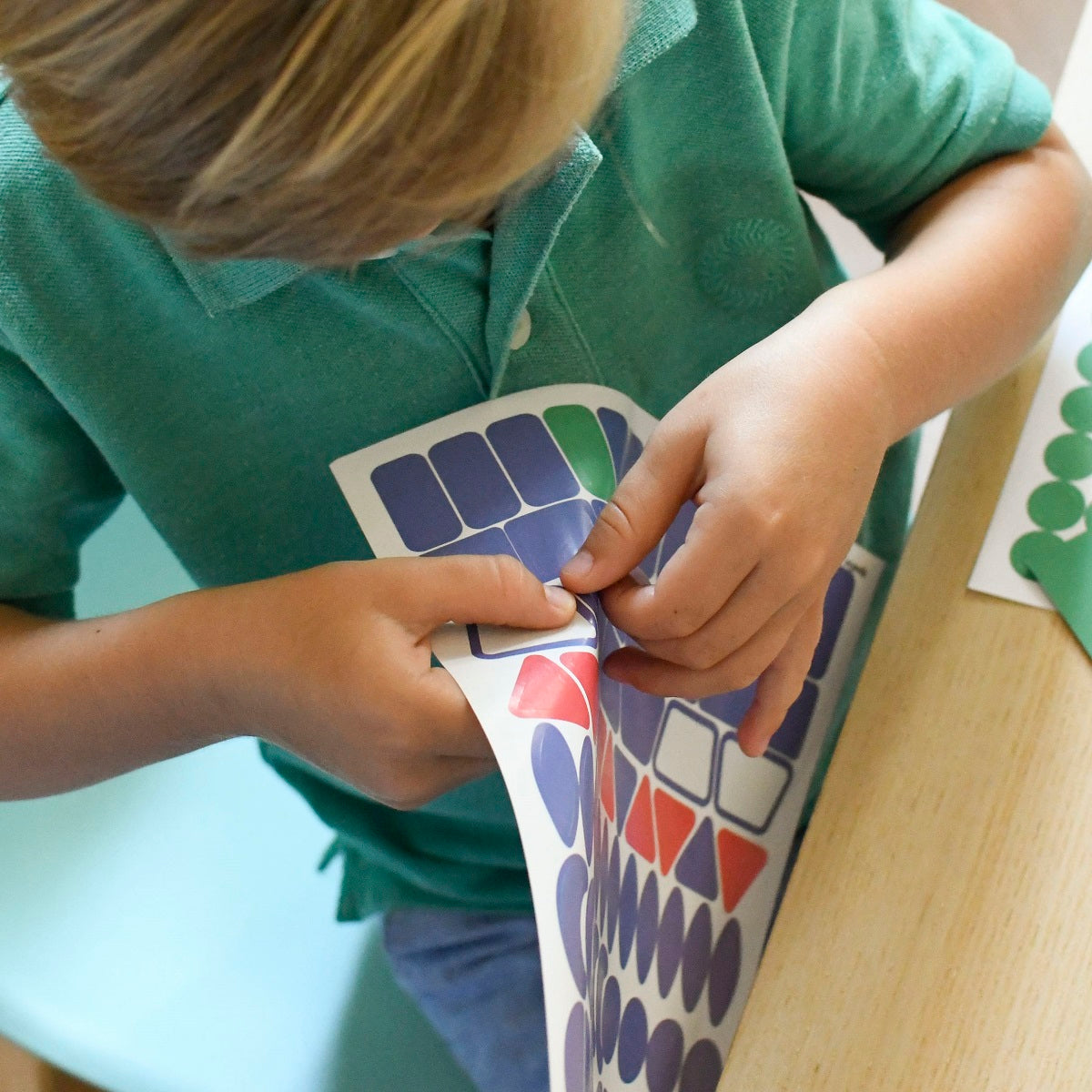 Sticker Panorama Letters