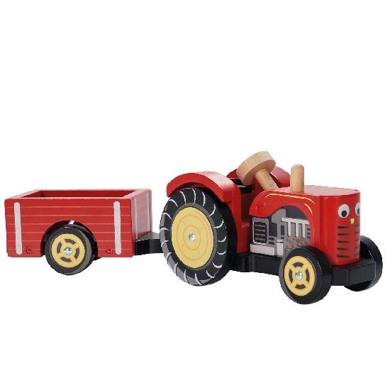 Farmyard Tractor and Trailer