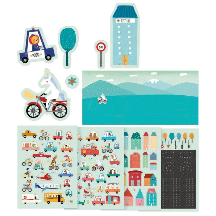 Sticker Activity Set - My City