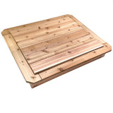 Cedar Sandbox with Lid