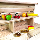 Cedar Shelf for Kitchen - Just Playing