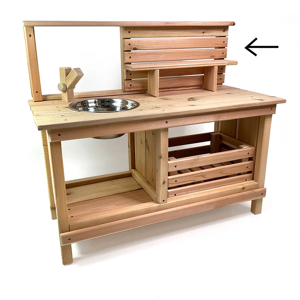 Cedar Shelf for Kitchen - Just Playing