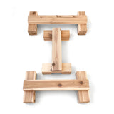 Cedar Stacking Balance Beams Set of 3