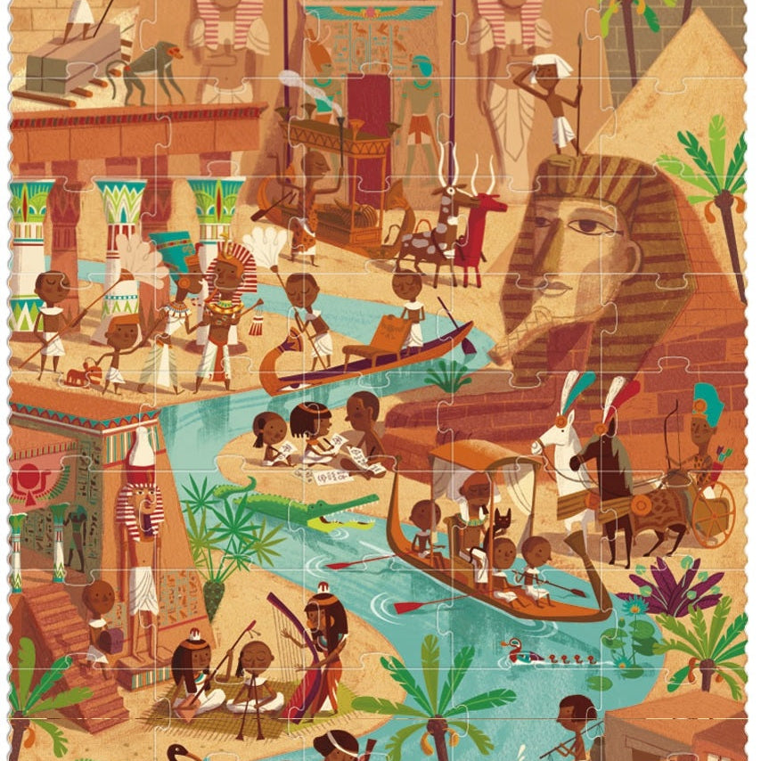 Puzzle - Go to the Pyramids