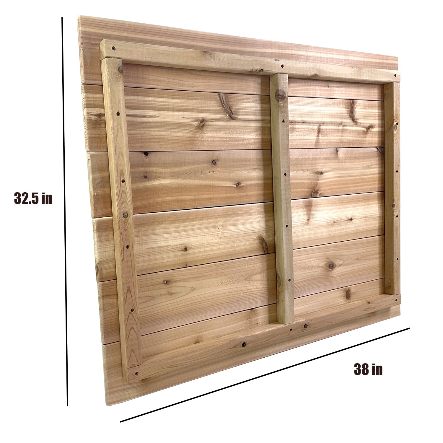 Cedar Sandbox with Lid