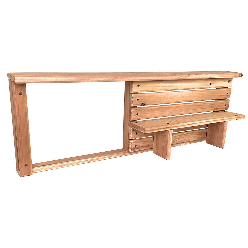 Cedar Shelf for Kitchen - Just Playing