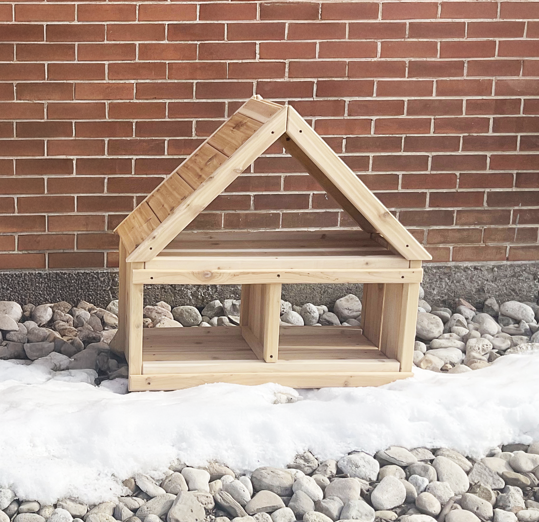 Cedar Dollhouse 2-storey - Just Playing