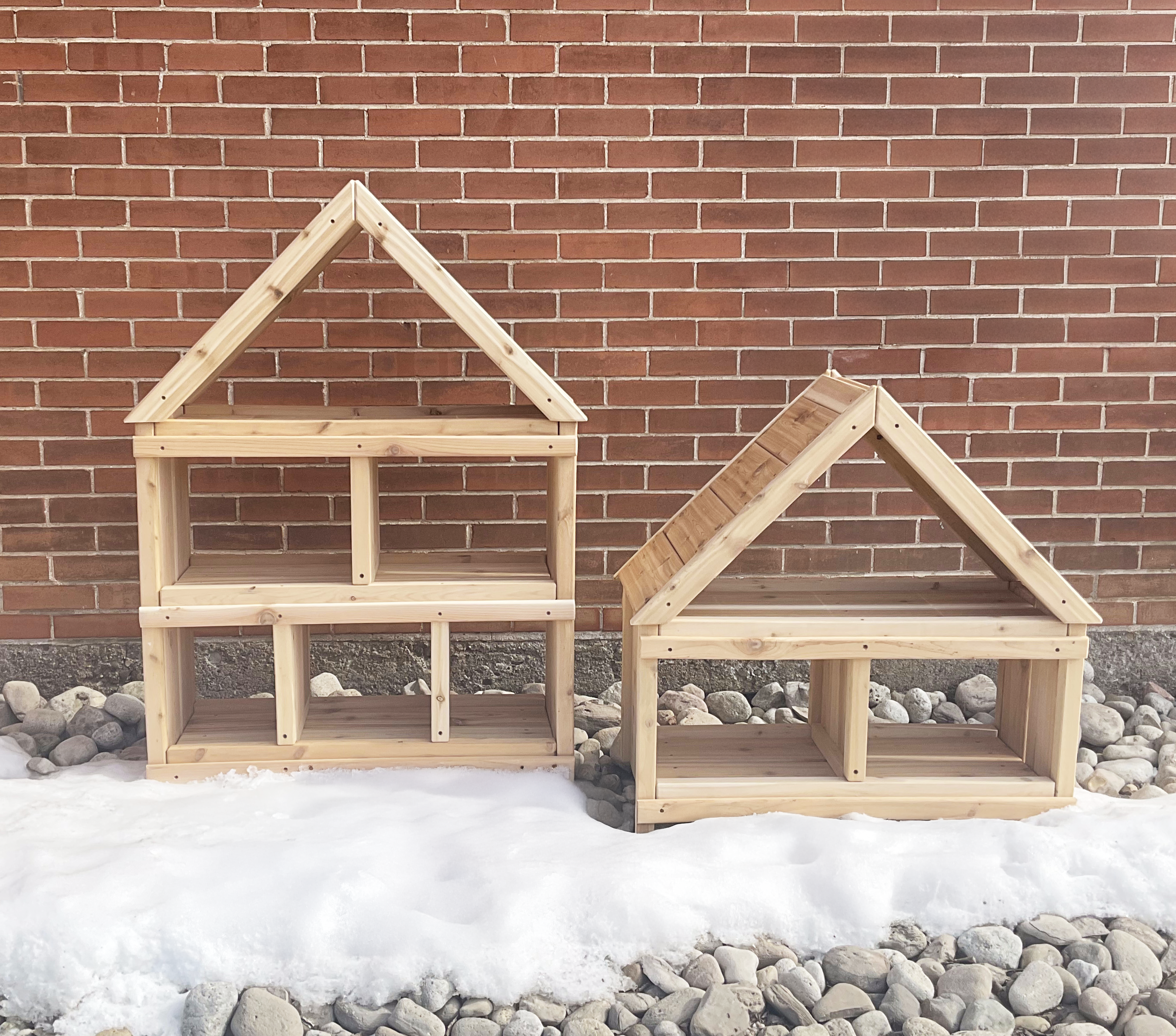 Cedar Dollhouse 2-storey - Just Playing