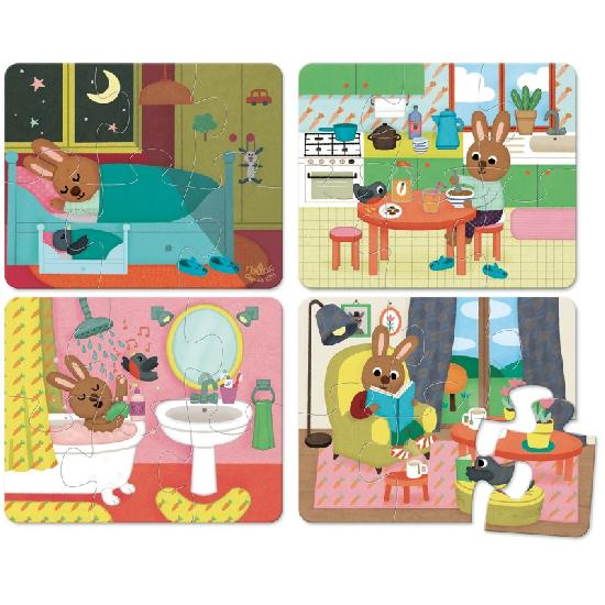 Puzzles - House, wood