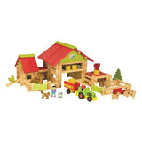 Log Big Farm with Tractor 220 pcs