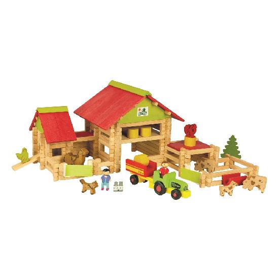 Log Big Farm with Tractor 220 pcs